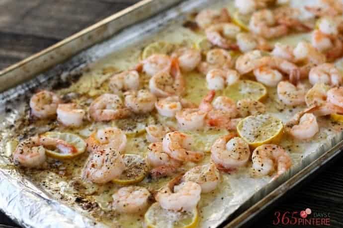 Sheet Pan Shrimp “Boil” with Buttery Spiced Toast