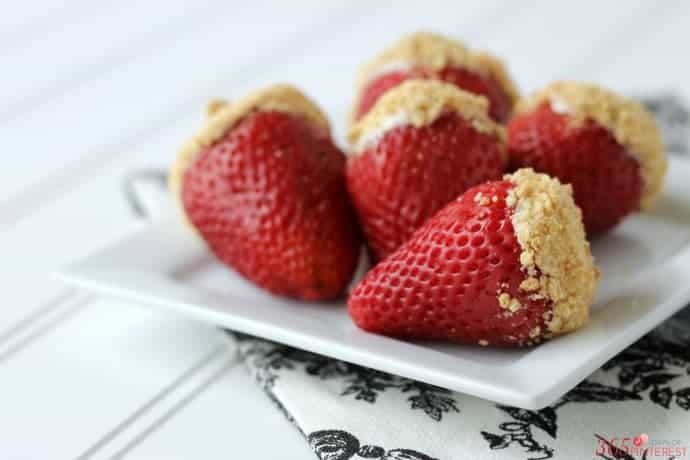 cheesecake strawberries