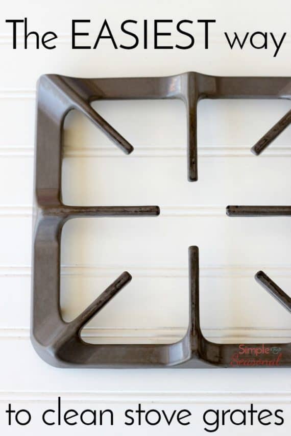 How to Clean Your Stove Grates