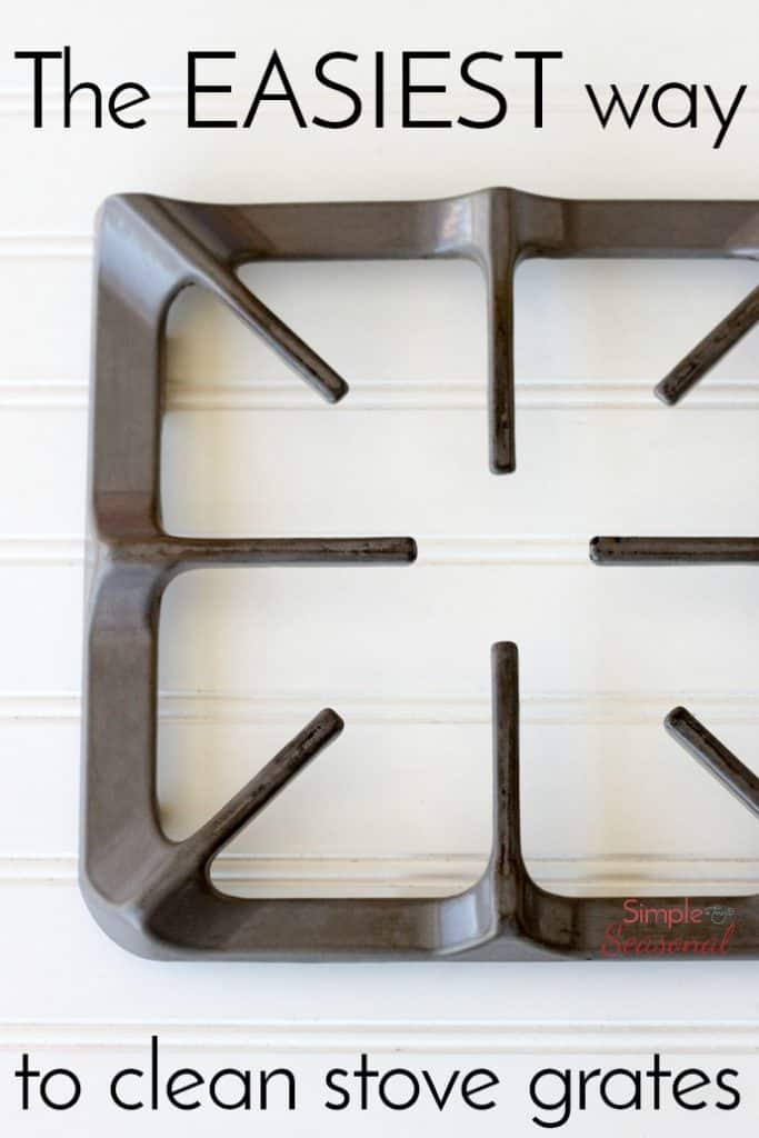 How to Clean Your Stove Grates