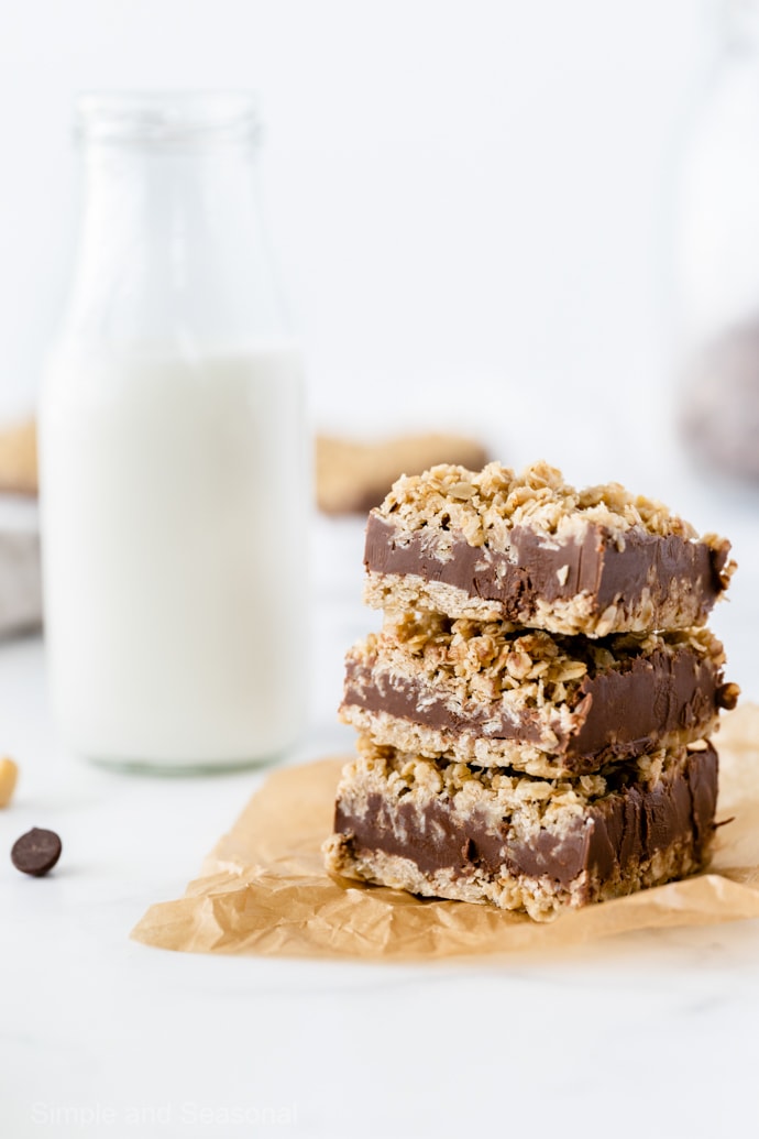 Milk Chocolate Peanut Butter Bars 24