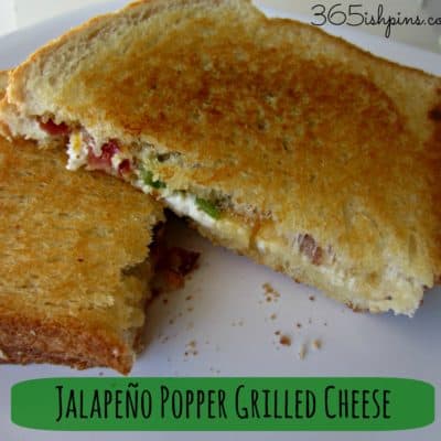jalapeno popper grilled cheese