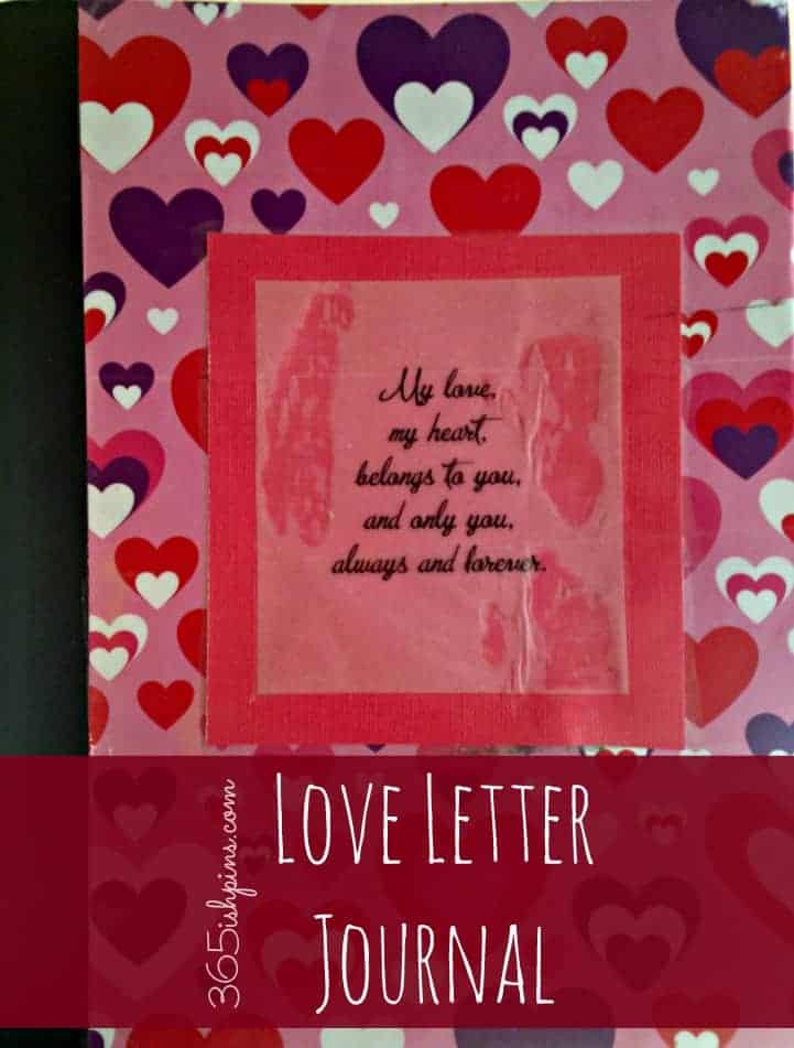 love letter journal