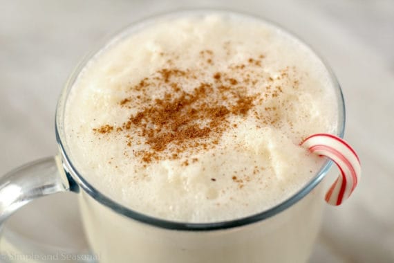 Enjoy this creamy and family-friendly Eggnog Punch during the holidays this season! It's perfect for office or classroom parties.