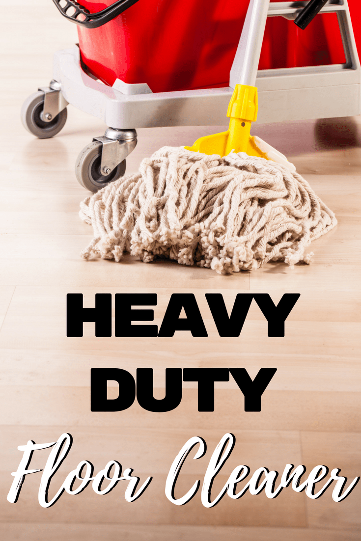 Get those grimy floors clean with this heavy duty floor cleaner! It is perfect for getting rid of the "boy bathroom" smell!