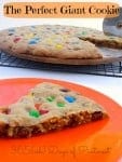 perfect giant cookie cake
