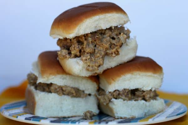 Cheesy sliders are the ultimate comfort food and perfect for a quick dinner or tailgating snack!