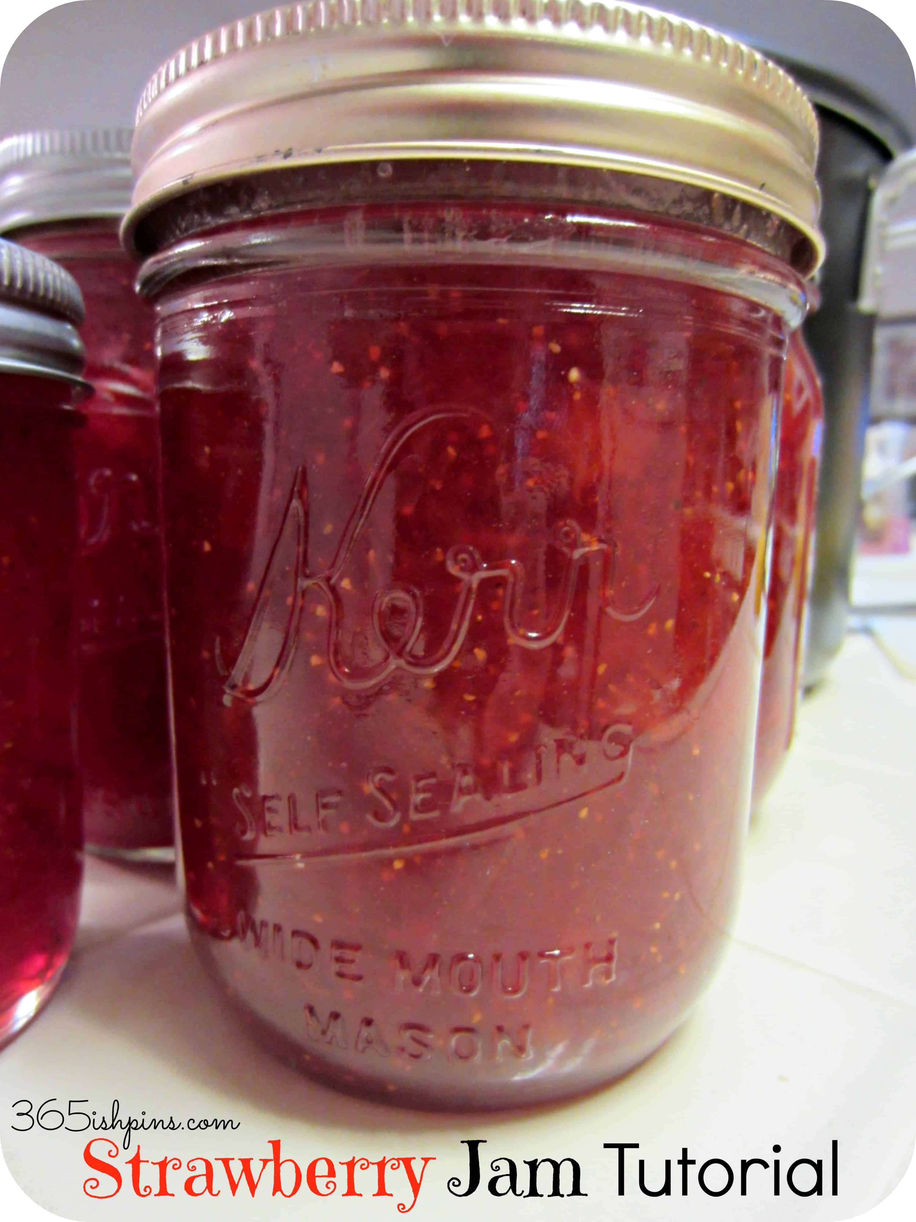 Day 340 Strawberry Jam Tutorial Simple and Seasonal