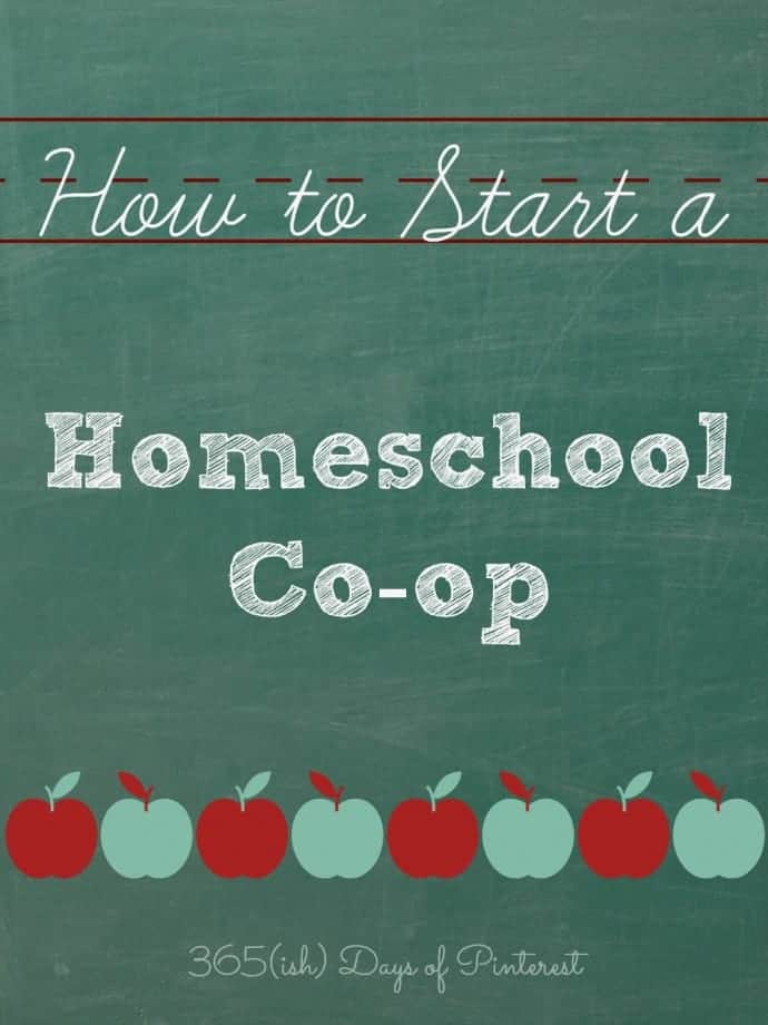 how to start a homeschool co-op