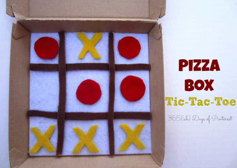 How to make Giant Tic Tac Toe Board Game from cardboard 