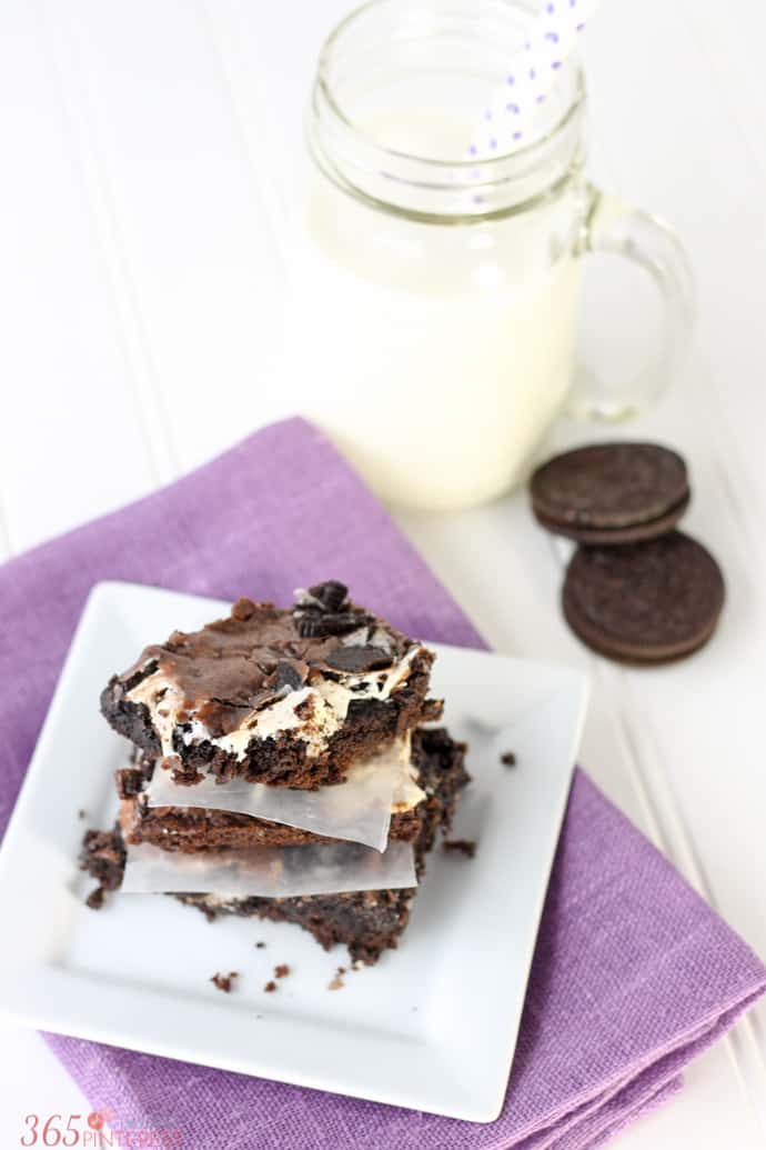 OREO marshmallow brownies-5