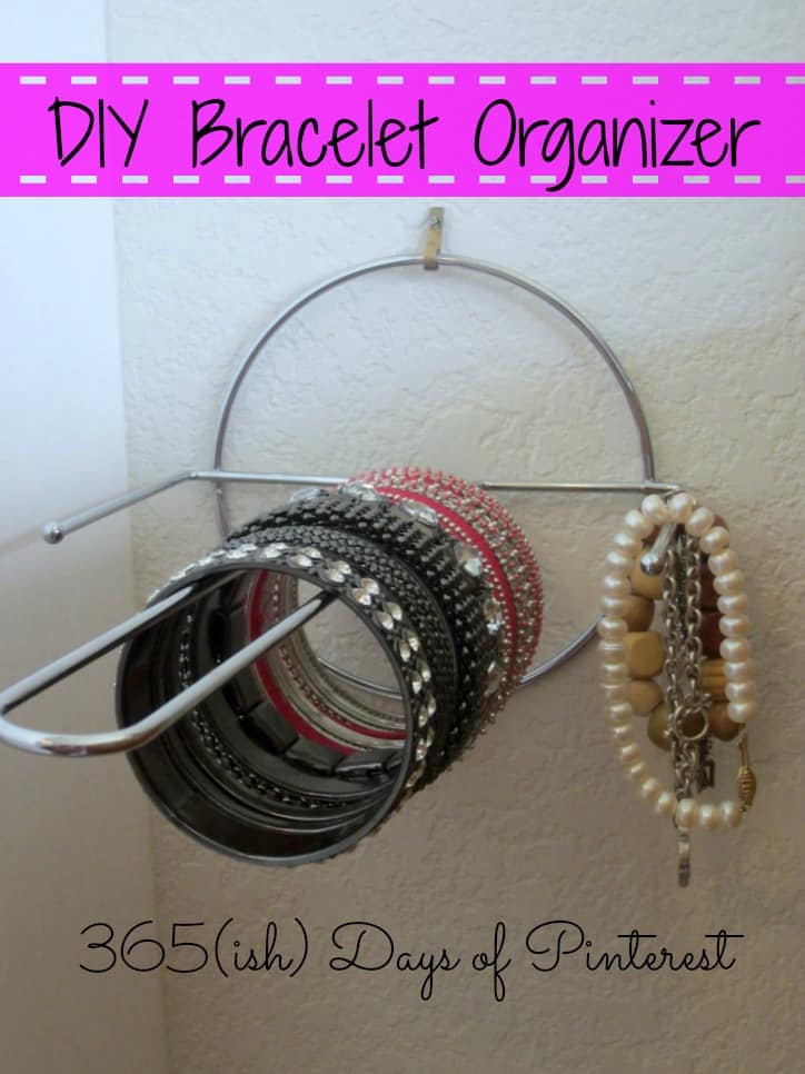 An Easy WallMounted DIY Jewelry Organizer  The Homes I Have Made