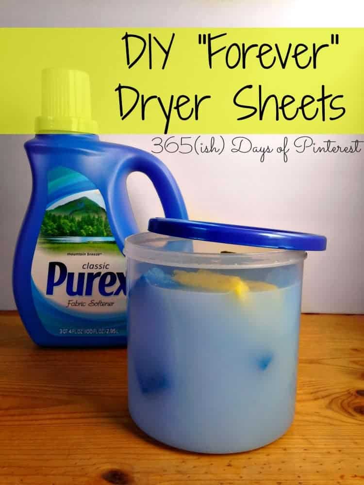 DIY Dryer Sheets: Vol. 2, Day 49 - Simple and Seasonal