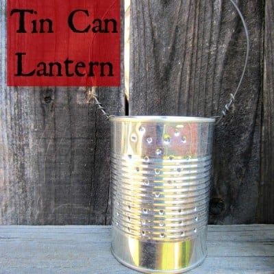 DIY Tin Can Lantern