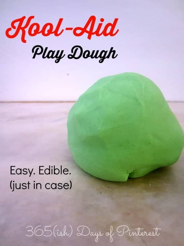 Kool-aid Play Dough: Vol. 2, Day 65 - Simple and Seasonal