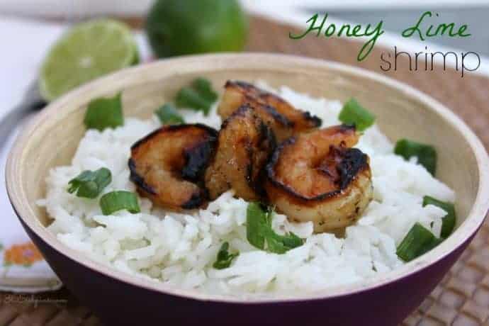 honey lime shrimp