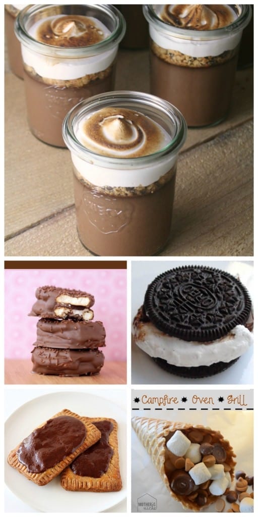 smores collage 4