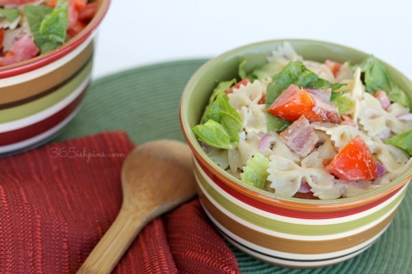 Creamy Pea Salad - Love Bakes Good Cakes