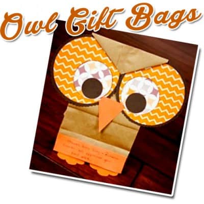 owl gift bags