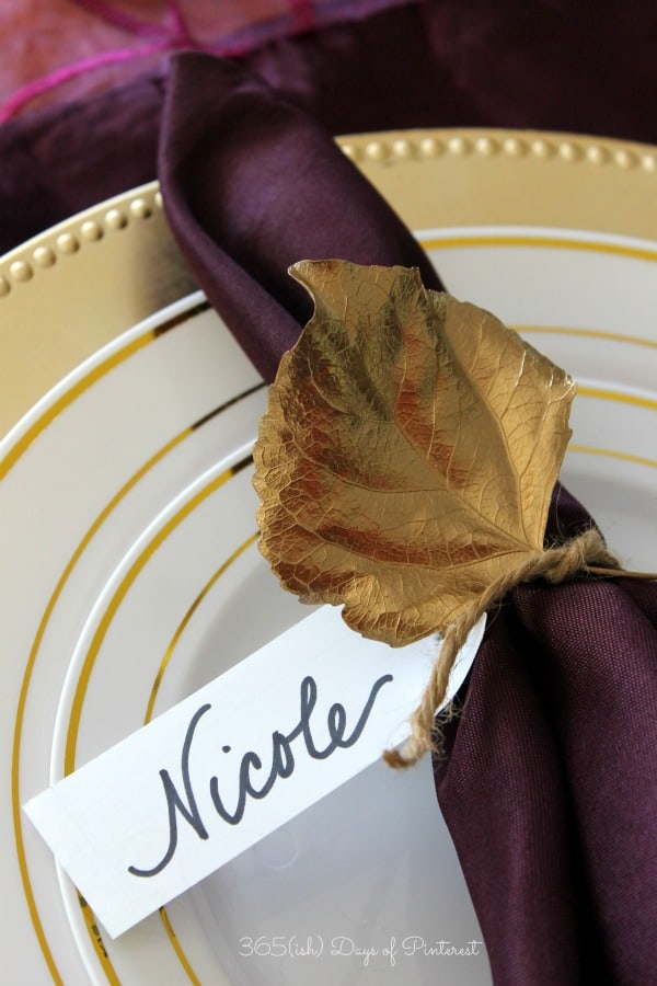 thanksgiving place cards