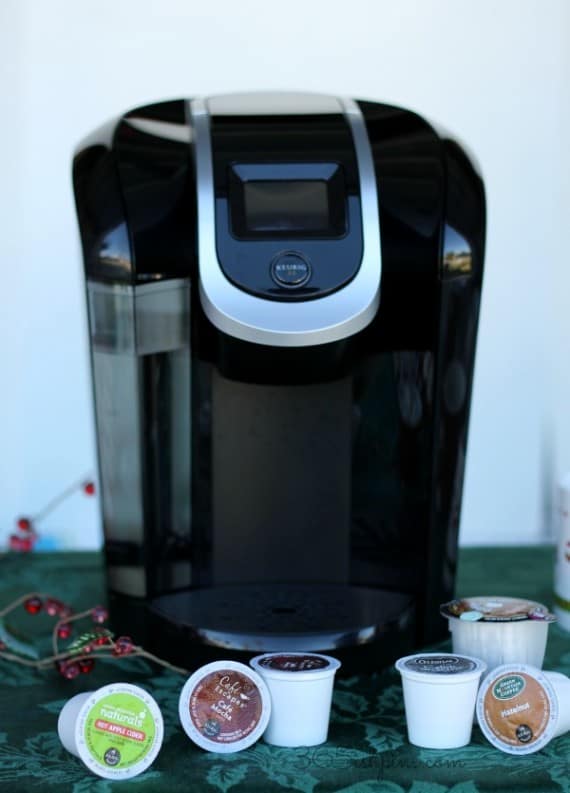 Easy Beverage Bar with Keurig 2.0 Simple and Seasonal