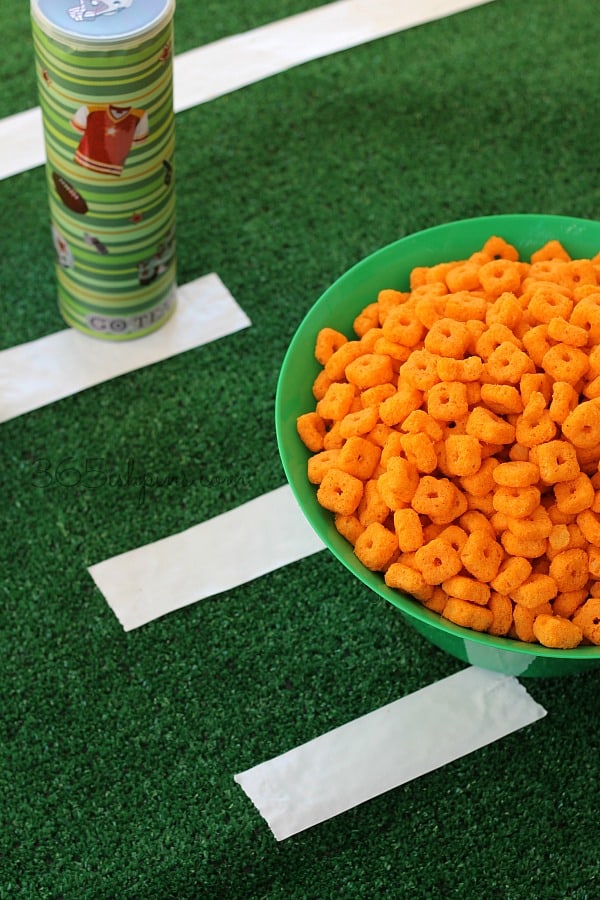 FOOTBALL PARTY FOOD Setup, Football Party Sign