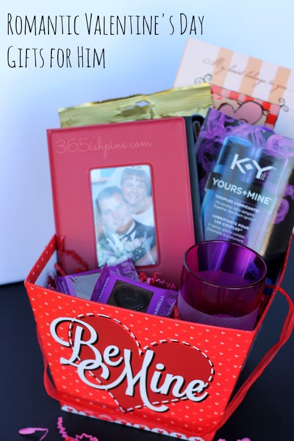 Romantic gift baskets for hot sale him