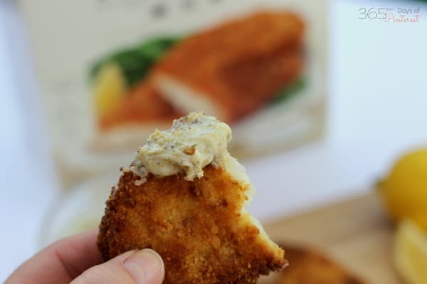 fish fillet with easy tartar sauce