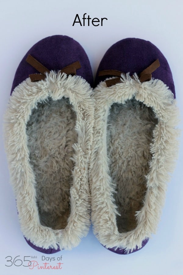 deodorize sheepskin slippers