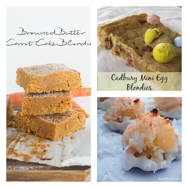 Easter desserts collage 3