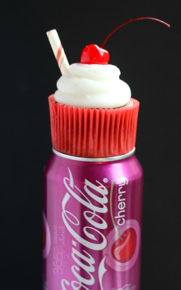 Cherry Coke Cupcakes