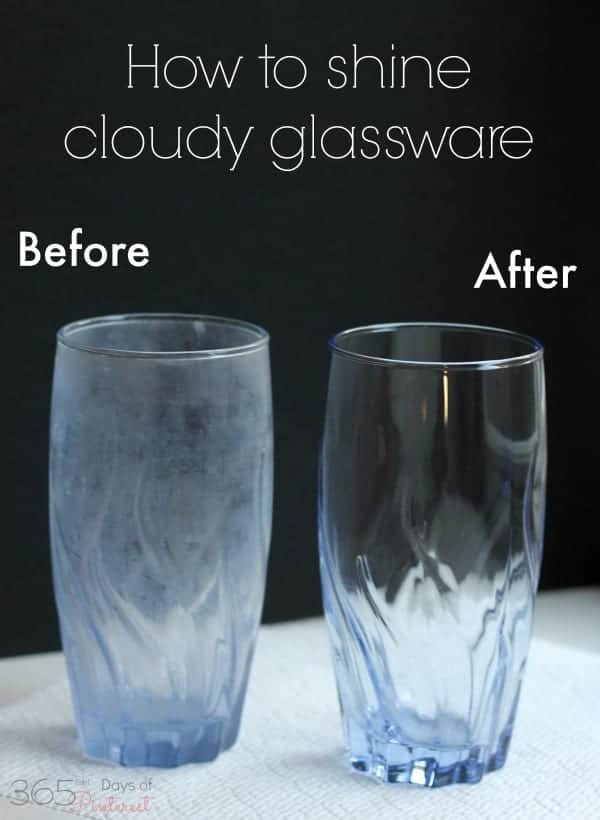 How to Clean Cloudy Drinking Glasses