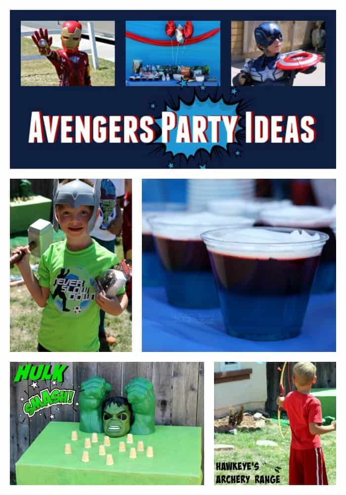 Games, snacks, toys and decorations and everything else you need to throw an amazing Avengers party! Captain America | Iron Man | Hulk | Hawkeye  via @nmburk