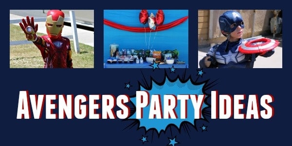 avengers party ideas