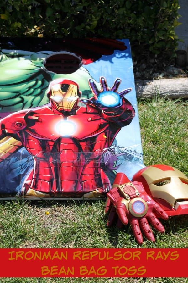 Ironman Repulsor Rays Bean Bag Toss