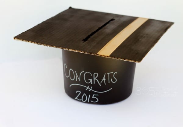 mortarboard card box