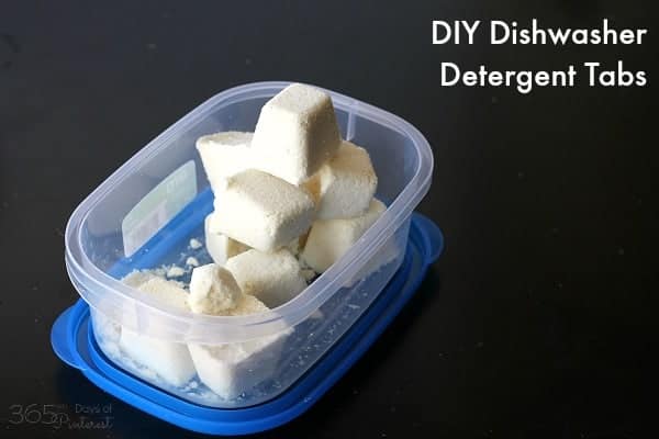 DIY Natural Dishwasher Detergent Pods