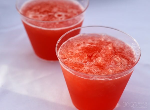 Slushy Punch Recipe {Strawberry + Pineapple}