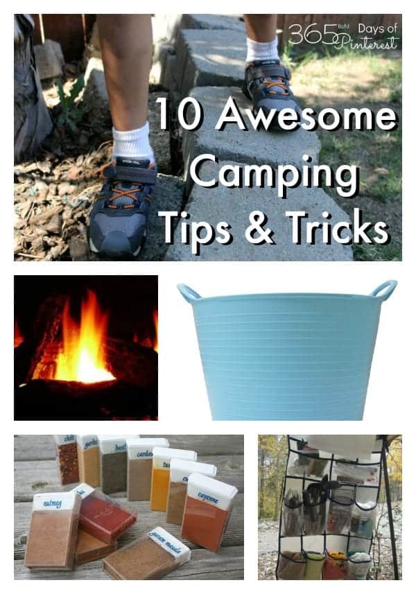 From storage ideas to camping hacks, these easy camping tips and tricks will make your next adventure a fun one! via @nmburk