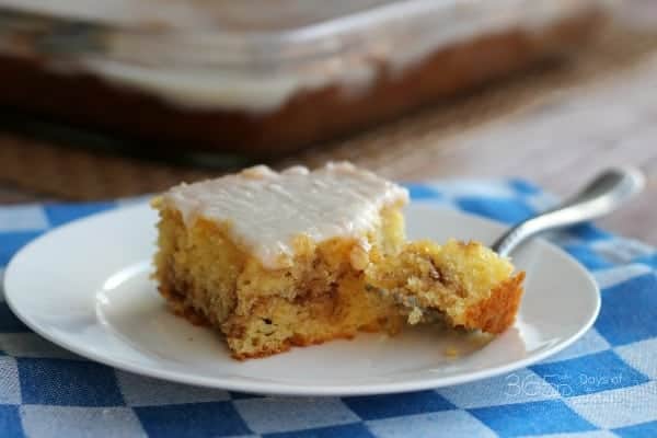 honey bun cake