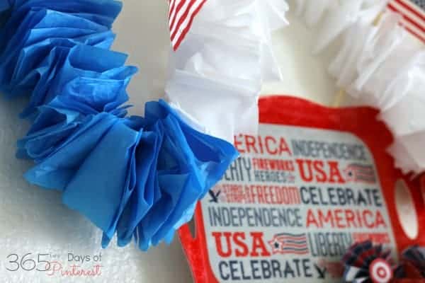 DIY Ruffled Tissue Paper Garland - Pretty Providence