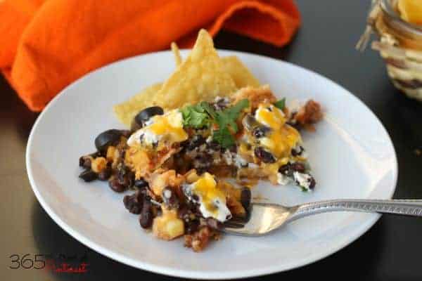 Cheesy Crock Pot Chicken Casserole - Tex Mex Style - 101 Cooking