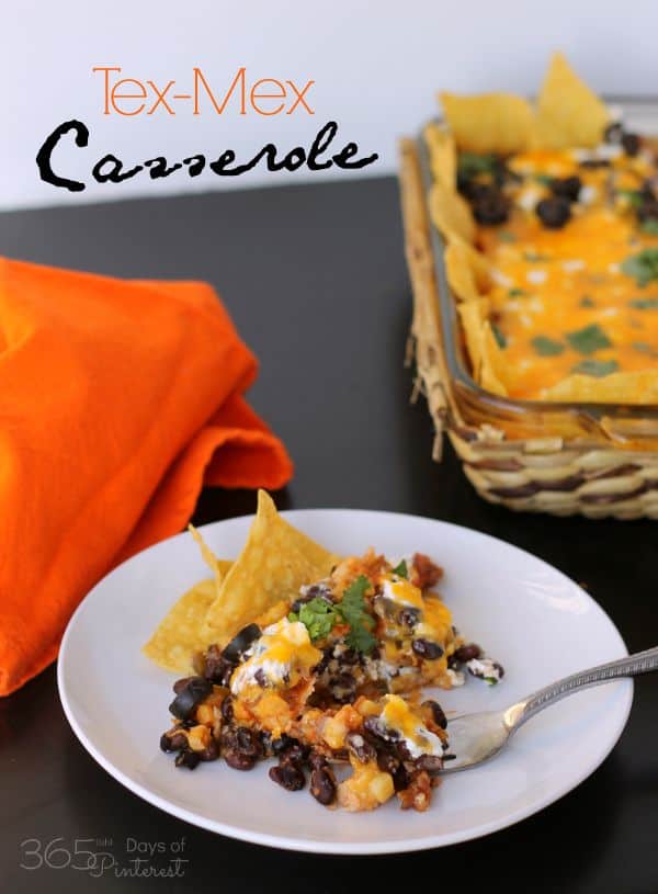 Cheesy Crock Pot Chicken Casserole - Tex Mex Style - 101 Cooking