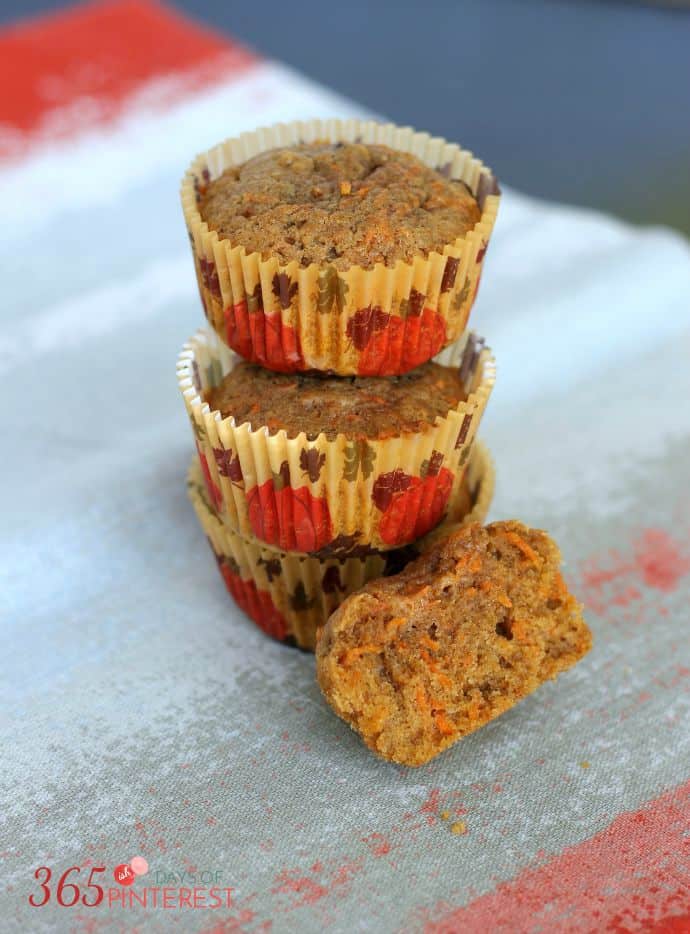 carrot raisin muffins dark