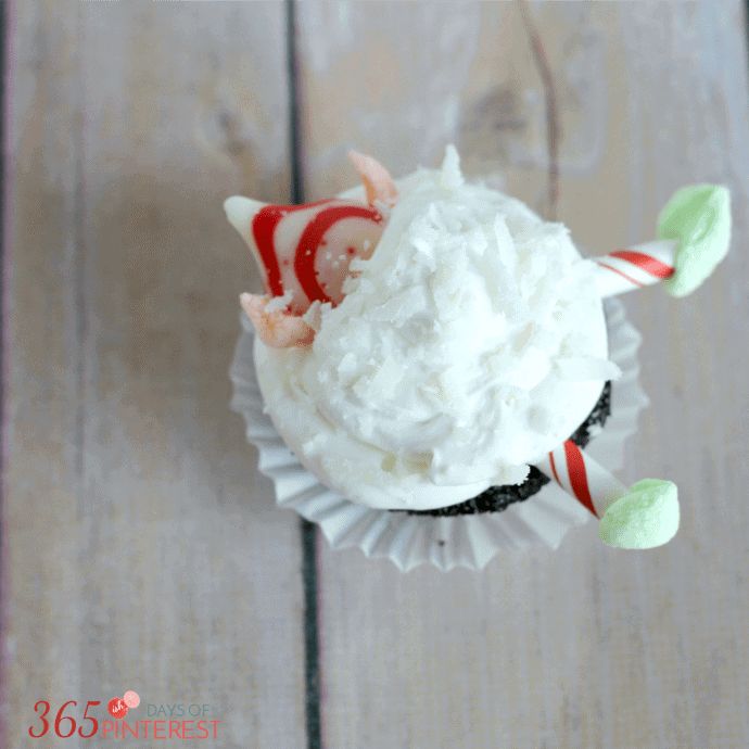 Easy Christmas Cupcake Recipe Elf Cupcake