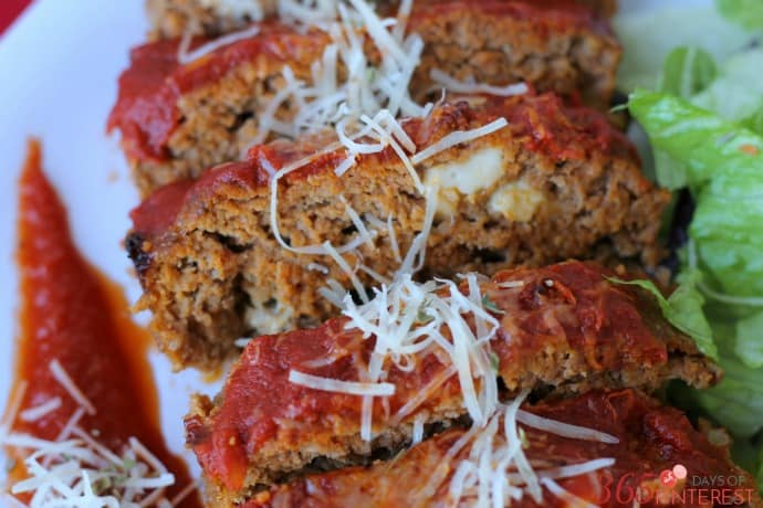 Italian meatloaf with mozzarella blog