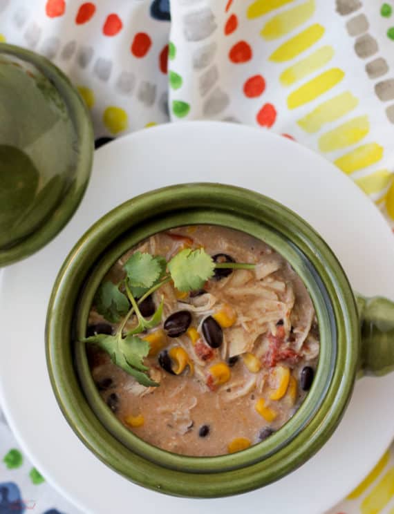 Chicken Fiesta Soup: slow cooker or pressure cooker recipe