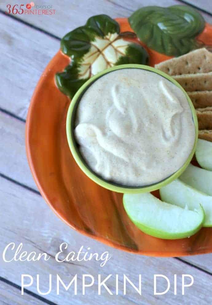 clean eating pumpkin dip vertical resized