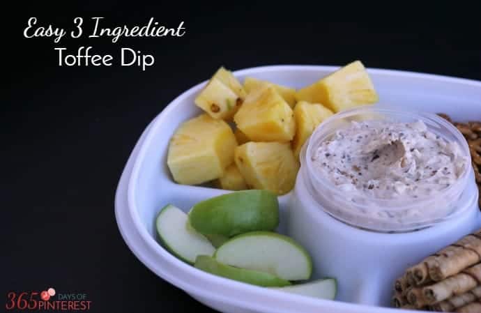 easy toffee dip