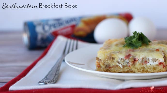 Pillsbury Southwestern Breakfast Bake blog